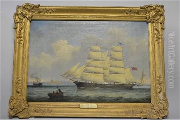 Hebe-philip Le Marchand Commander Oil Painting by Philip John Ouless