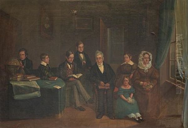 A Family Portrait by Philip John Ouless