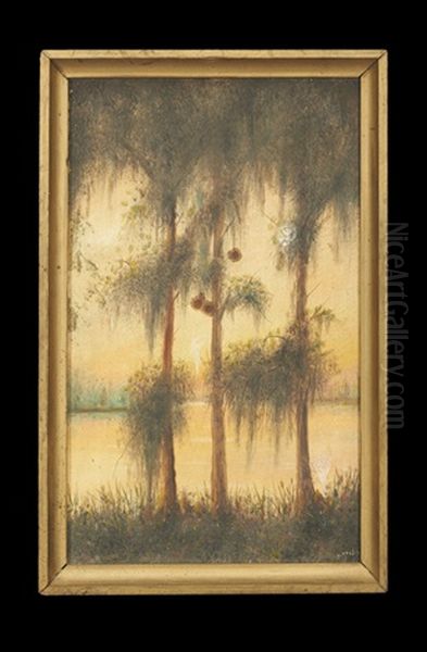 The Old Cypress Oil Painting by Will Ousley