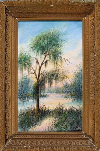 The Old Cypress Tree Oil Painting by Will Ousley