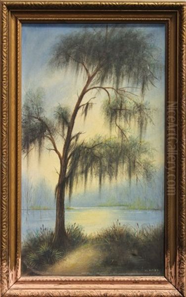 Bayou Scene Oil Painting by Will Ousley