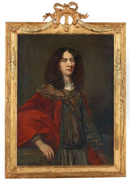 Cavalry Captain Goran Rosenhane (1649-1677) Oil Painting by Juergen Ovens