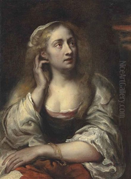 Saint Mary Magdalen Oil Painting by Juergen Ovens