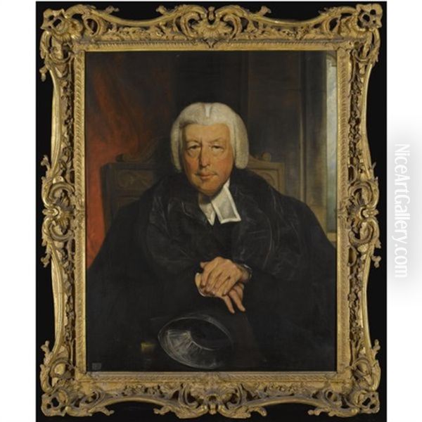 Portrait Of Dr. Cyril Jackson (1746-1819), Headmaster Of Westminster School And Dean Of Christ Church, Oxford Oil Painting by William Owen