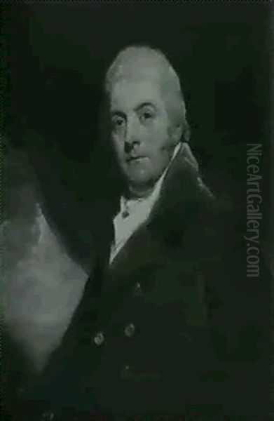 Portrait Of Mr. Courtenay Oil Painting by William Owen