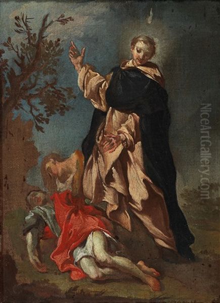 Saint Vincent Ferrer Oil Painting by Giovanni Battista Ranieri del Pace