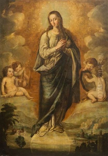 Sanlucer De Barrameda Oil Painting by Francisco Pacheco