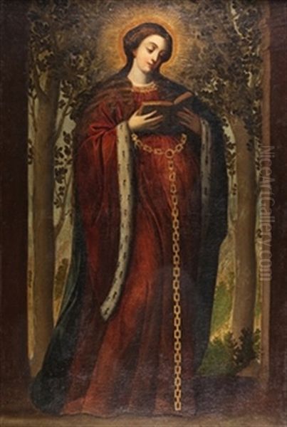 Virgen De La Esperanza Oil Painting by Francisco Pacheco