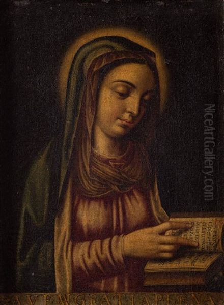 Virgen De La Anunciacion Oil Painting by Francisco Pacheco