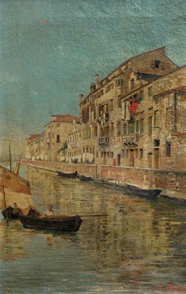 Venecia Oil Painting by Juan Luis Blanes