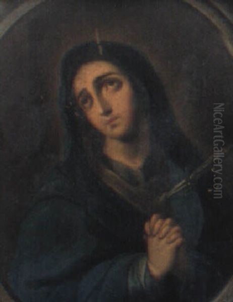 Dolorosa Oil Painting by Jose De Paez