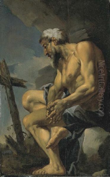 San Girolamo Oil Painting by Paolo Pagani