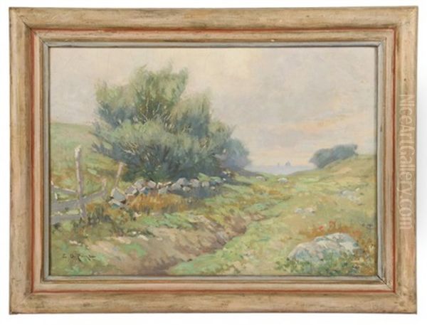 Annisquam Pasture Oil Painting by Edward A. Page