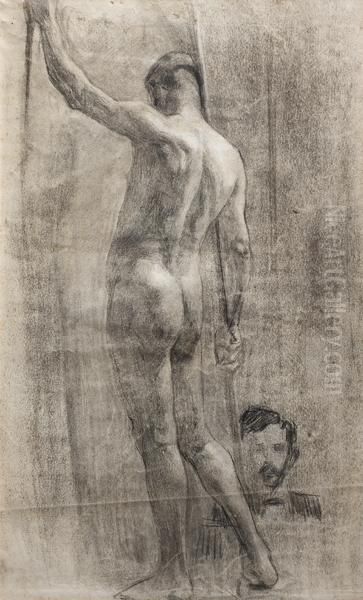 Desnudo Oil Painting by Pedro Blanes Viale