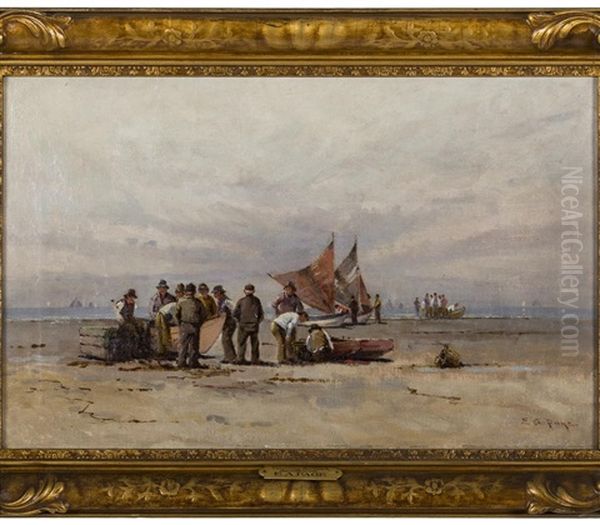 Counting The Catch, Swampscott by Edward A. Page