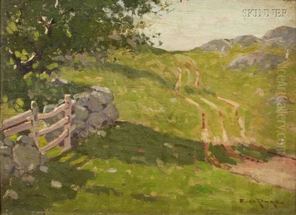 Pasture Of Annisquam Oil Painting by Edward A. Page