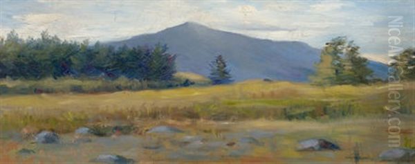 Mount Monadnock Oil Painting by Walter Gilman Page