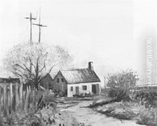 The Captain's Boat House, Nantucket by Walter Gilman Page