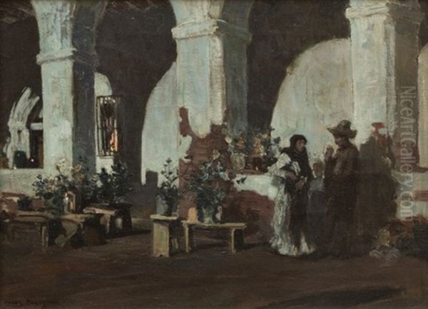 The Cloister by Jules Francois Pages