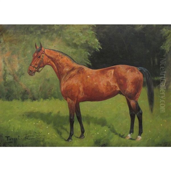 Target Oil Painting by George Paice