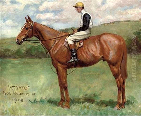 "atrato", With Ivor Anthony Up Oil Painting by George Paice