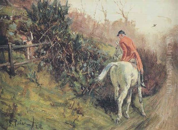 Over The Fence Oil Painting by George Paice