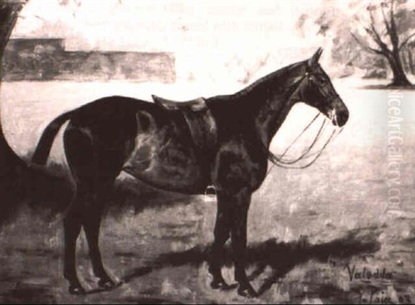 Dark Bay Racehorses by George Paice