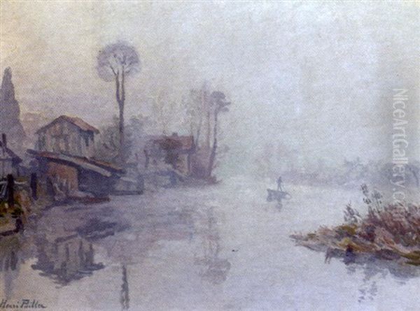 Effet De Brume Oil Painting by Henri Pailler