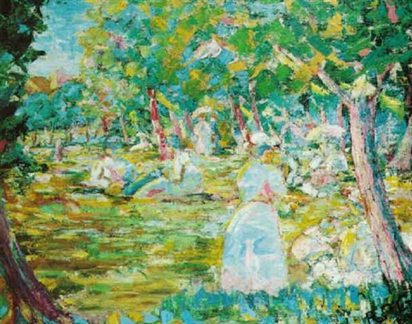 Sommertag Oil Painting by Robert Pajer-Gartegen