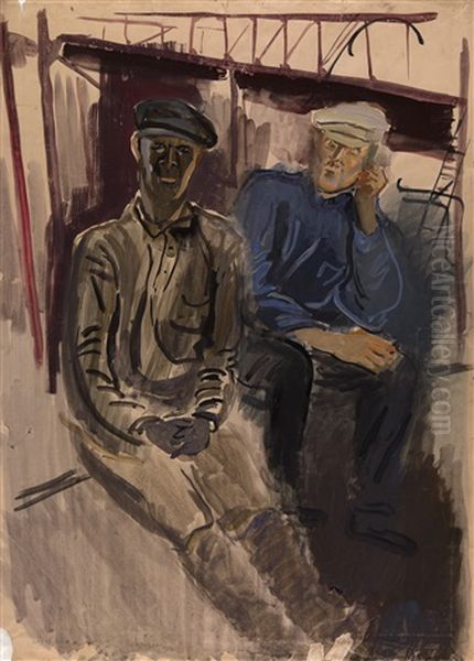 Coal Miners Of The Donbass by Vyacheslav Vladimirovich Pakulin