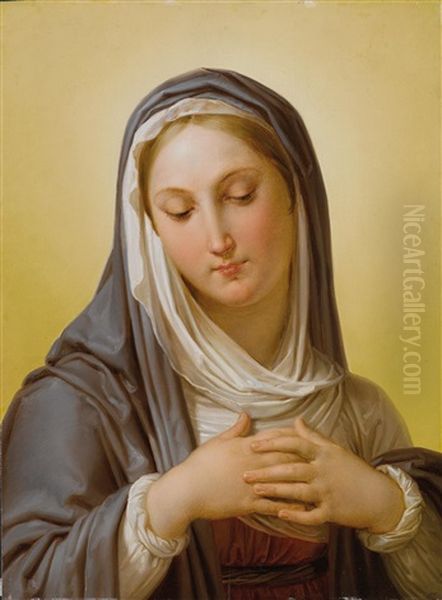 Madonna Der Verkundigung Oil Painting by Filippo Pelagio Palagi