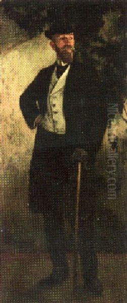 Baron Von Voss, Full Length by Alfred Palmer