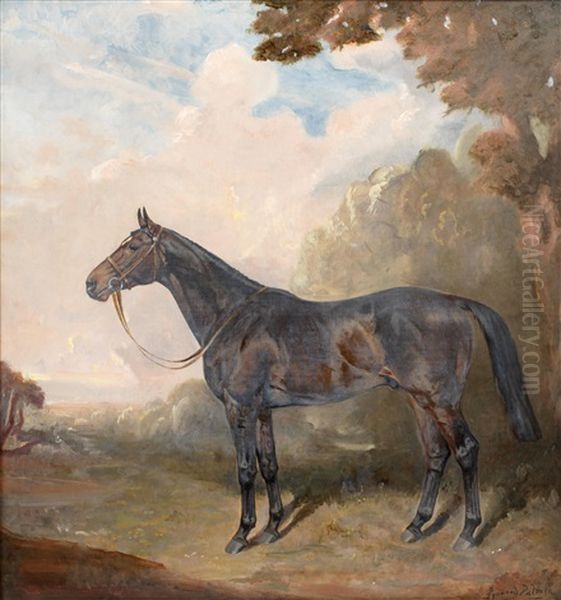 Portrait Of A Hunter Oil Painting by James Lynwood Palmer