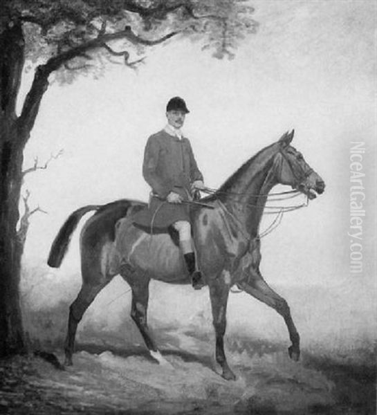 Lord Annaly, Master Of The Pitchley Hunt Oil Painting by James Lynwood Palmer