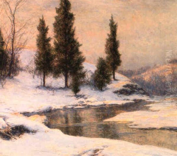 The Mohawk Valley Oil Painting by Walter Launt Palmer