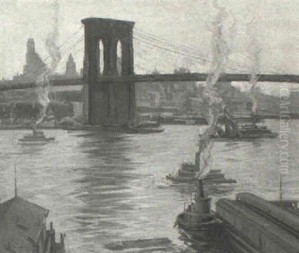 Brooklyn Bridge by Alphonse Palumbo