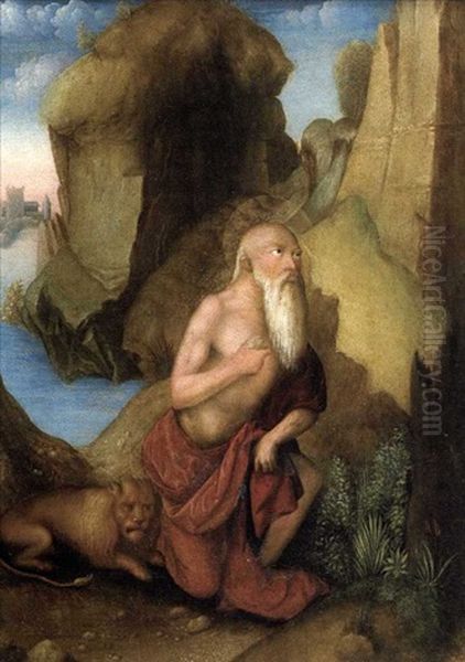 Saint Jerome Oil Painting by Domenico Panetti