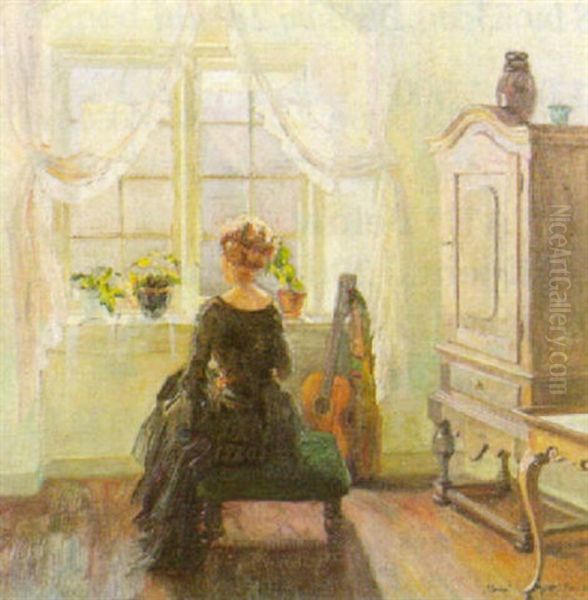 Vera Oil Painting by Robert Panitzsch