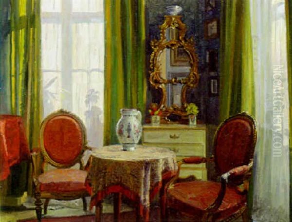 An Elegant Interior by Robert Panitzsch