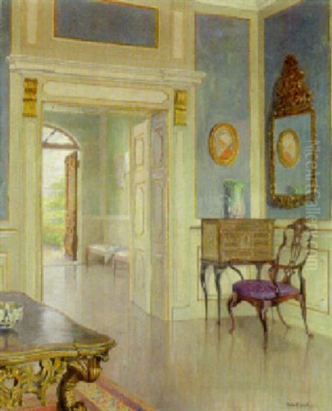 The Morning Room Oil Painting by Robert Panitzsch