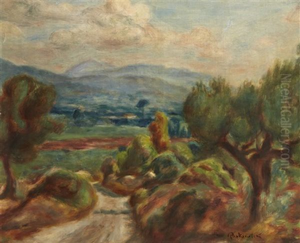 Paysage Oil Painting by Josef Pankiewicz