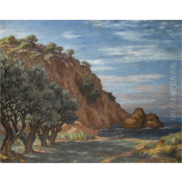 La Ciotat, Provence Oil Painting by Josef Pankiewicz