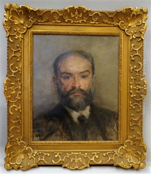 Self Portrait Of The Artist by Pericles Pantazis