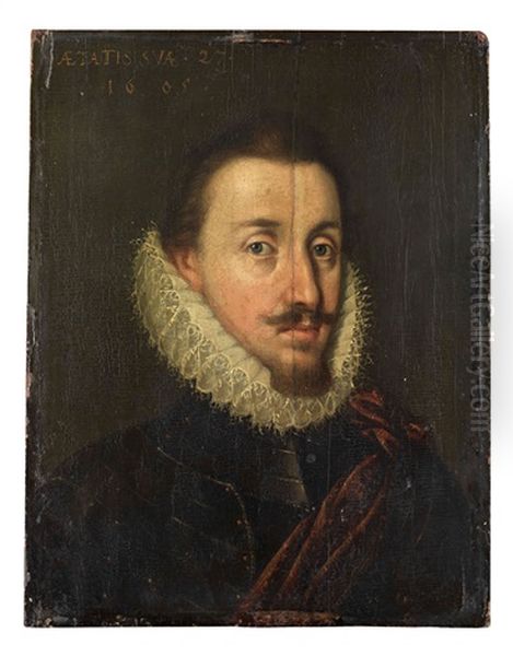 Portrait Des Jungen Ferdinand Ii Oil Painting by Juan Pantoja de la Cruz