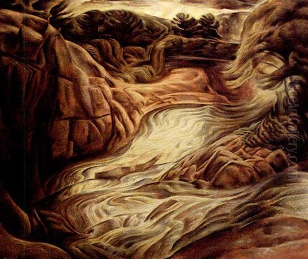 Northern Stream Oil Painting by Lawrence Arthur Colley Panton