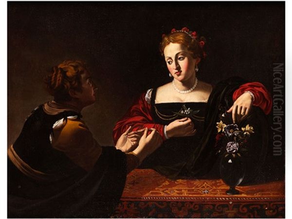 Martha Und Magdalena Oil Painting by Pietro Paolini