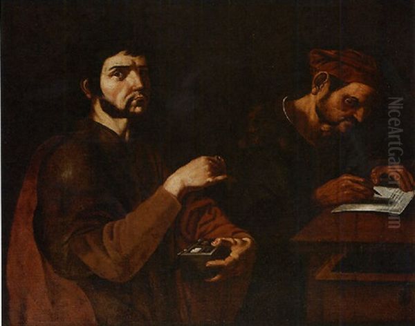 Due Apostoli Oil Painting by Pietro Paolini