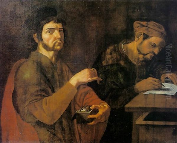 Due Apostoli Oil Painting by Pietro Paolini