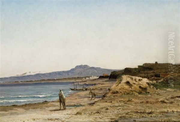 Cote Algerienne Oil Painting by Victor de Papelen (Papeleu)