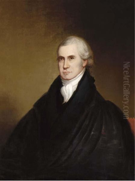 Portrait Of John Marshall Oil Painting by John Martin Blennerhassett